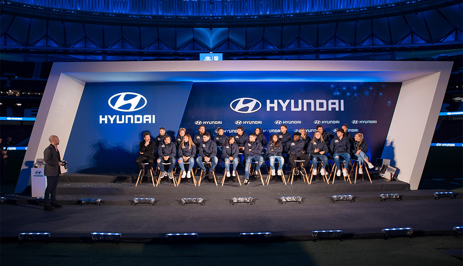 Hyundai presents players with new Tucson