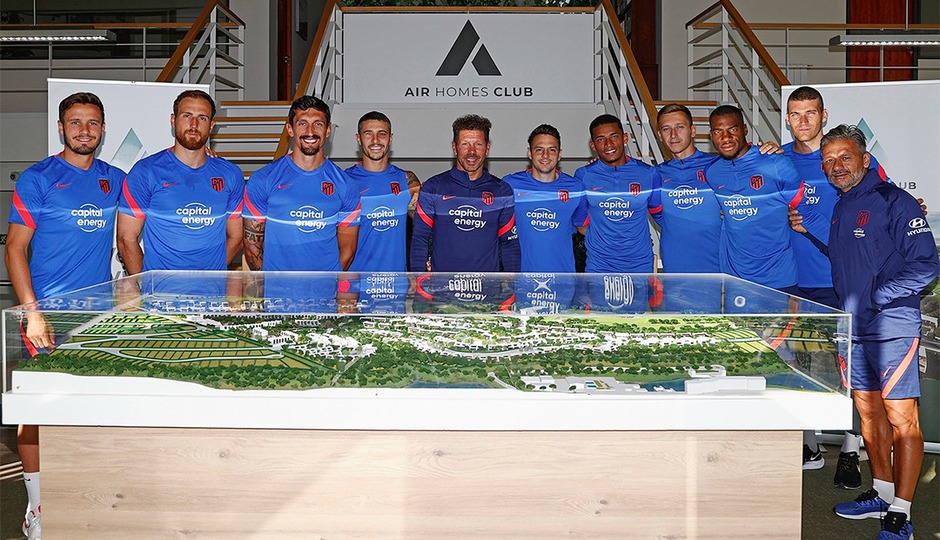 Club Atlético de Madrid · Web oficial - We visited Air Homes Club, the new  smart city next to Los Ángeles de San Rafael.