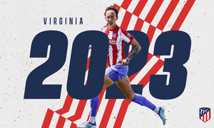 Virginia: "Renovar con el Atleti hasta 2023 para mí significa muchísimo"