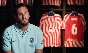 Koke: "The team comes with its batteries charged and with a lot of enthusiasm to have a great season".