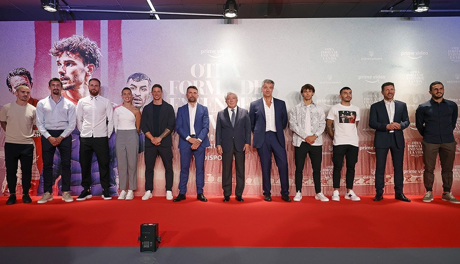 The premiere of 'Another way of living: Atlético de Madrid'