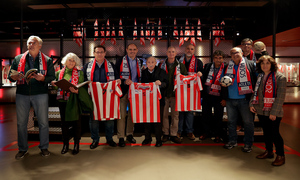 Atlético de Madrid handball Legends visited Territorio Atleti