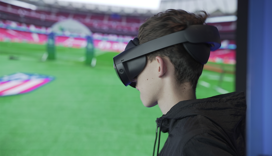 Atlético de Madrid y Telefónica desarrollan una experiencia piloto pionera de visualización de partidos con 5G y Realidad Virtual 