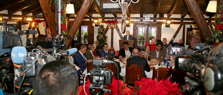 	Temporada 19/20 | Comida de medios | Enrique Cerezo