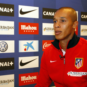 Miranda atiende a los medios en el Calderón dos días antes de la final