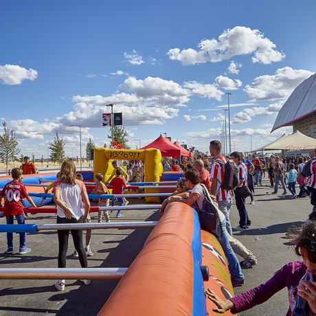 Fan Zone Wanda Metropolitano | Futbolín humano