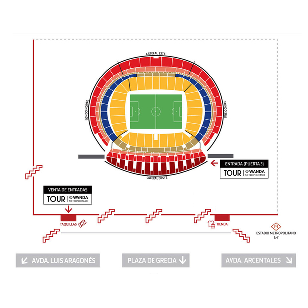 Tour Wanda Metropolitano