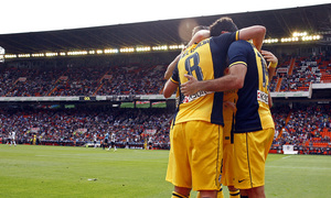 Temporada 13/14. Valencia - Atlético de Madrid. 