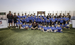 Nueva escuela de la Fundación Atlético de Madrid en Lo Barnechea, Chile