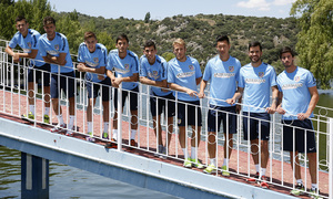 Temporada 14-15. 9 canteranos en la pretemporada 2014-2015. Foto: Ángel Gutiérrez