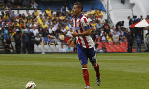 Copa EuroAmericana 2014-2015. Lucas, en el partido contra el América