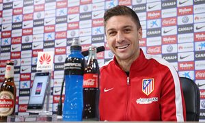 temporada 14/15. Rueda de prensa de Siqueira en la ciudad deportiva de Majadahonda