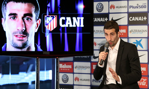 temporada 14/15. Acto presentación Cani. En el estadio Vicente Calderón