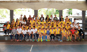 La escuela social de la Fundación Atlético de Madrid-San Judas Tadeo.