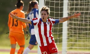 Temp. 2014-2015. Atlético de Madrid Féminas-Espanyol Copa 