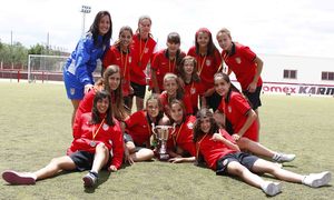 Temp. 2014-2015. Atlético de Madrid Féminas Infantil 'B'