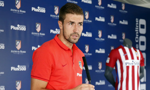 temporada 14/15. Gabi en rueda de prensa