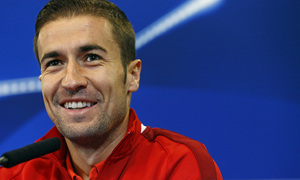 temporada 15/16. Rueda de prensa de Simeone y Gabi en el estadio Vicente Calderón. Previa de Champions Galatasaray