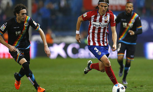 Temporada 15/16 | Copa del Rey | Atlético de Madrid-Rayo Vallecano | Filipe Luis