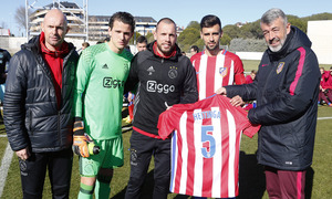 Temp. 16/17 | Partido amistoso del Atlético de Madrid B frente al Ajax B