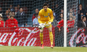 Temporada 12/13. RC Celta de Vigo vs. Atlético de Madrid Courtois