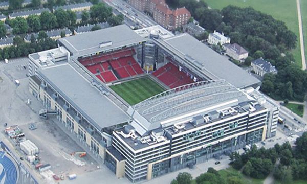 Club Atlético de Madrid · Web oficial - This is F.C. Copenhagen's stadium: Telia Parken