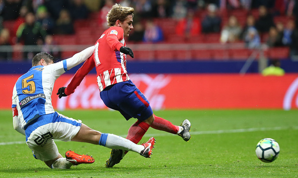 Club Atletico De Madrid Web Oficial Antoine Griezmann 100 Goals As An Atletico