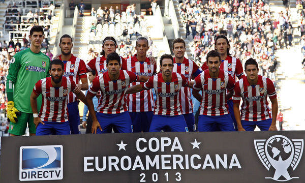 Club Atlético de Madrid · Web oficial - The team wore black armbands