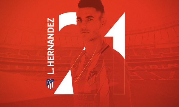 Atlético Madrid L. Hernandez 21 ユニフォーム