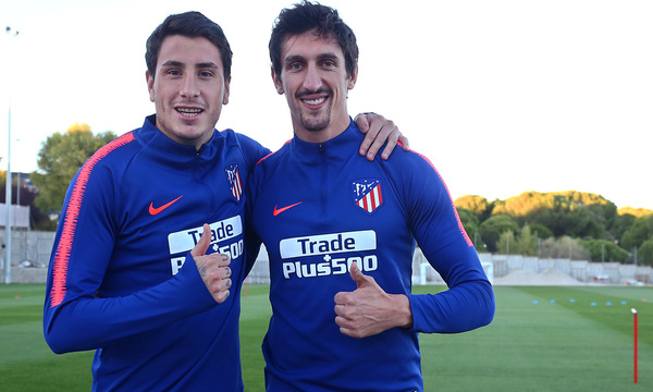 Savic, Giménez back to full training with their teammates - Club