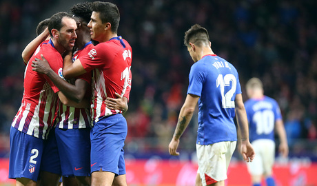 Temp. 18-19 | Atl&eacute;tico de Madrid - Athletic Club | Celebraci&oacute;n gol Thomas