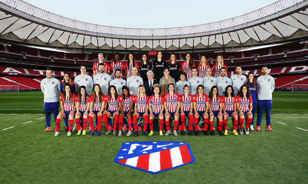 Club Atlético de Madrid · Web oficial - El Femenino ya tiene su foto  oficial de la temporada 18/19