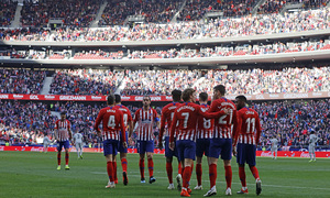 Temporada 18/19 | Atlético de Madrid - Getafe | celebración