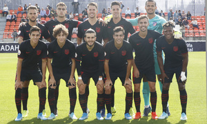 Temporada 19/20 | Rayo Majadahonda - Atlético de Madrid B | Once de negro