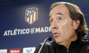 Temporada 19/20 | Atlético de Madrid Femenino | Rueda de prensa en el Centro Deportivo Wanda Alcalá de Henares previo al partido de Women's Champions League | Pablo López