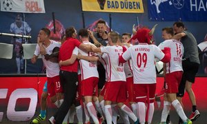 RB Leipzig celebración