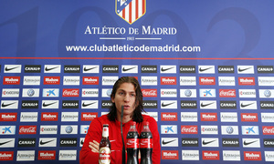 temporada 13/14. rueda de prensa de Filipe en Majadahonda