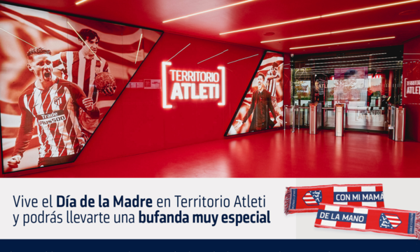 Bufanda Atlético de Madrid Oficial