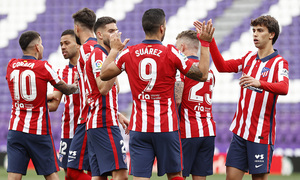 Temp. 20-21 | Valladolid-Atleti | Celebración piña