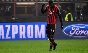 Temporada 13/14. Balotelli, jugador del Milan.