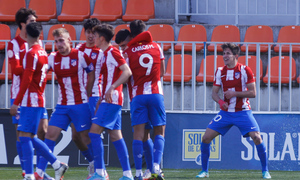 Temp. 21-22 | Atlético de Madrid B - Rayo Vallecano B | Giuliano celebración