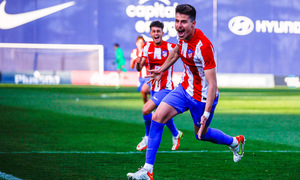 Temp. 21-22 | Atlético de Madrid B - Alcorcón B | Celebración gol Marco