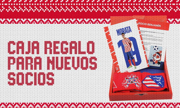 Carné de socio + 'Caja regalo', el mejor presente - Club Atlético de Madrid  · Web oficial