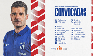 Temp. Convocatoria Real Sociedad - Atleti Femenino