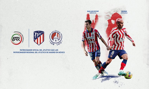 BRR se convierte en patrocinador del Atlético de Madrid y del Atlético de  San Luis - Club Atlético de Madrid · Web oficial