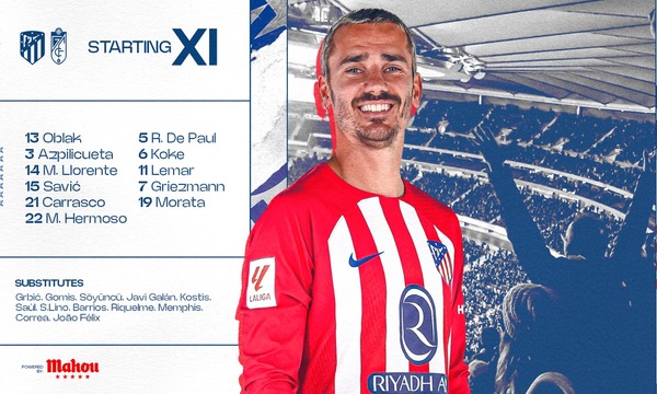 Atlético Madrid 2023 Summer Tour #5 デパウル 2023-24 Panini Immaculate Collection Atletico Madrid Samuel