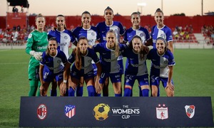 Once titular del Atlético de Madrid Femenino ante River Plate