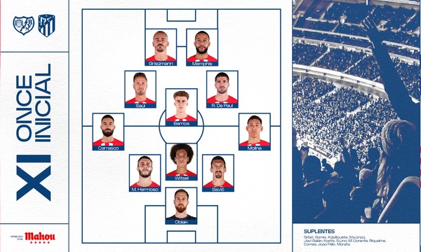 Once inicial rayo vallecano