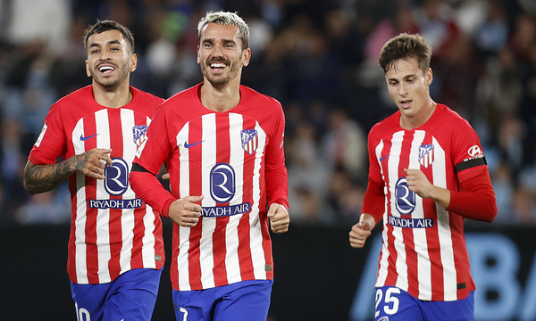 Goles de griezmann esta temporada