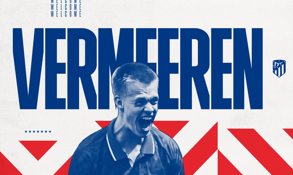 Welcome, Vermeeren! - Club Atlético de Madrid · Web oficial